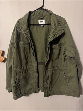 Old Navy Olive Green Field Jacket women’s size xxl